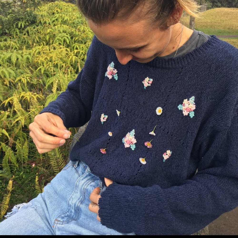 Vintage Flowers Sweater🌸